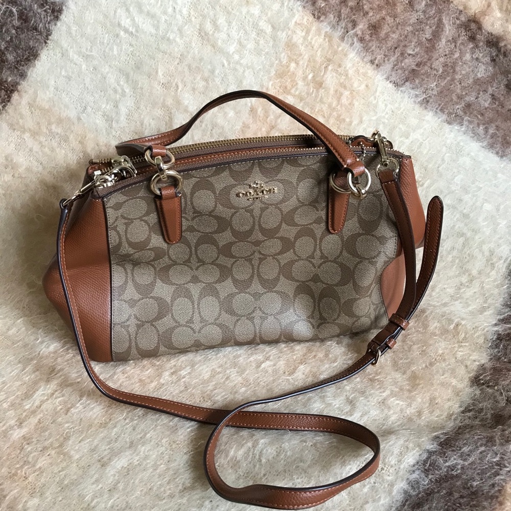 Coach cross-body purse